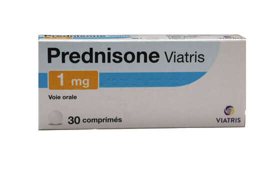 comprim&eacute;s de m&eacute;dicament Prednisolone