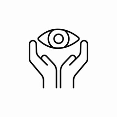 eye care icon sign vector