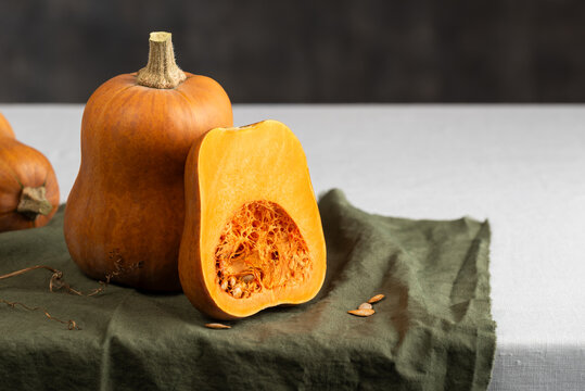 Mini Honeynut Butternut Squash Slice With Orange Flesh