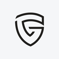 CG Shield Monogram Logo