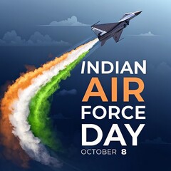 Indian Air Force Day honors bravery with powerful fighter jets in sky.
