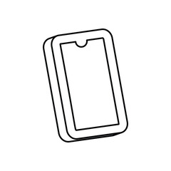 Smartphone Oultine Icon - Technology Symbol