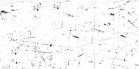 White grunge texture with vintage scratch and damage effects. Scratches and dirt texture on white background. Vector grunge abstract texture. Effect old wall cement texture background.