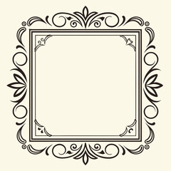 Frame, Border, Ornament, Invitation, Poster frame, Decorative frame, Vintage border, Wedding design, Card template, Classic frame (8).eps