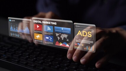 Online ads and digital marketing help brands grow. Content marketing builds engagement. Marketing tools boost ROI. Effective ads and marketing drive online business success. Muxer