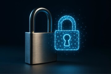 Cyclist on Stationary Bike with Futuristic AR Overlays – Fitness Performance Tracking Concept