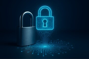 Cyclist on Stationary Bike with Futuristic AR Overlays – Fitness Performance Tracking Concept