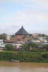 vista panorâmica de cruzeiro do sul, acre 