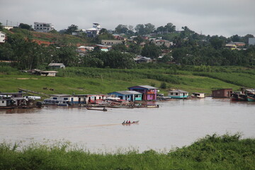 vista panorâmica de cruzeiro do sul, acre 