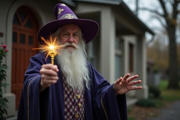 Wizard Locked Out of Home, Seeking Solution with Magical Key