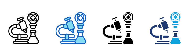 Innovation Lab icon Multi Style Vector Illustration