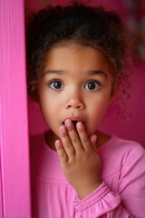 Little Girl's Surprise