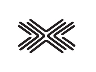 Obraz premium Exchange Icon in Elegant Minimalist Vector Line Style