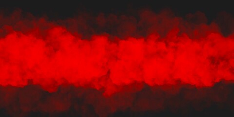 Abstract Red smoke texture on black background