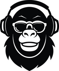 Monkey DJ Icon