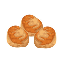 Illustration of Delicious Grilled Scallop 