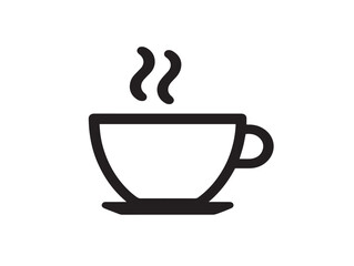 Inviting hot chocolate mug icon for food and drink applications