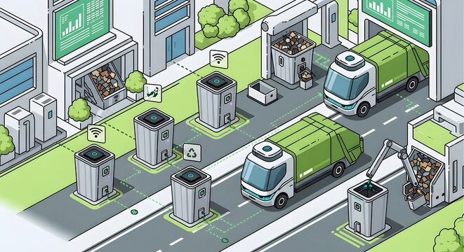 Smart Waste Management System Efficient Collection and Sustainable Urban Living