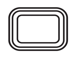 Elegant image vector for photography apps and multimedia interfaces