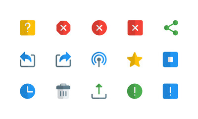 Comprehensive UI Icon Collection: Basic UI Icon, Navigation, Buttons, Arrows, Notifications, Tools, and Interactive Interface Elements for Web and App Design