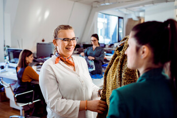 Fashion consultation in office