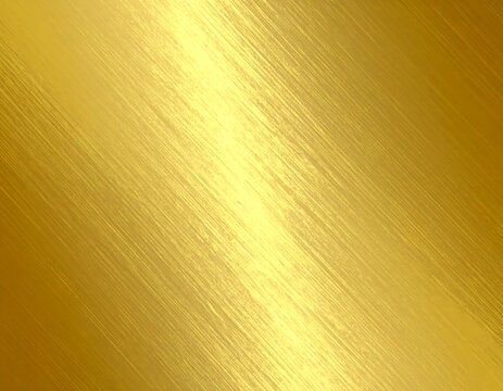 Gold metallic diagonal brushed texture