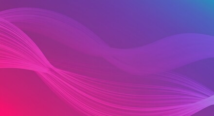 Abstract wave background gradient pink purple blue flowing lines modern design