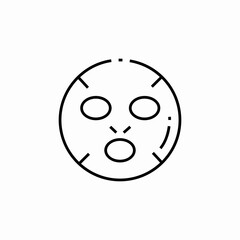 mask spa icon sign vector