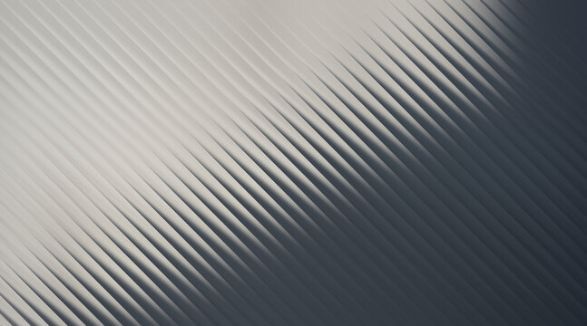 Abstract diagonal ribbed texture with gradient lighting