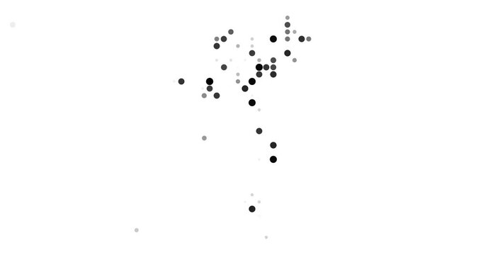 Faroe Islands abstract form emerging through circle motion