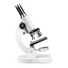 Science Equipment Microscope Vector