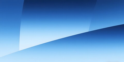Cool Blue Gradient Abstract Geometric Design