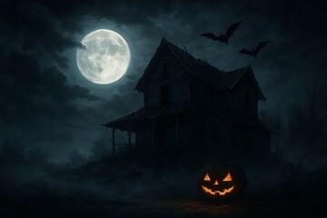 Halloween Night at the Haunted House-9