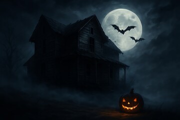 Halloween Night at the Haunted House-13