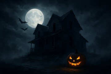 Halloween Night at the Haunted House-14