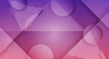 Geometric abstract background with overlapping circles and triangles