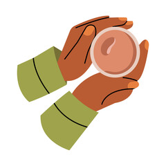 Person holding a vibrant red cup filled with soft serve ice cream, enjoying a sunny day at a local park, ready to savor the delicious treat