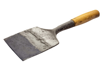 Trowel isolated on transparent or white background, perfect for gardening, masonry, construction, DIY projects, landscaping, and outdoor work concepts.