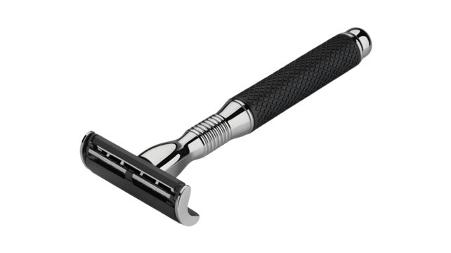 Sleek modern razor offering a clean, close shave for a smooth, confident look every day, perfect for men's grooming and self-care routines