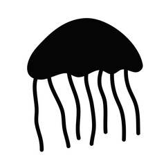 turtle silhouette in transparent background 