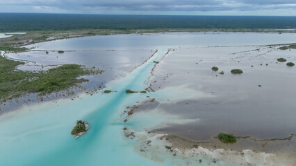 bacalar Quintana Roo Mexico muralla laguna de bacalar