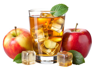 apple juice and apple