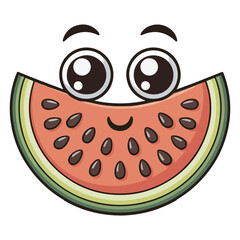 Cute Watermelon Clipart