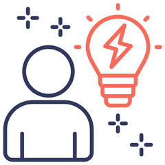 Inspiration Dual Tone Icon