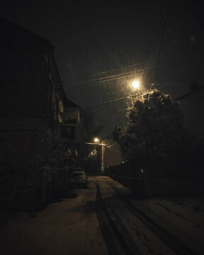 night in the city