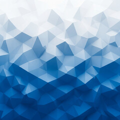 Abstract Blue Geometric Cubes Background – Modern Digital 3D Pattern