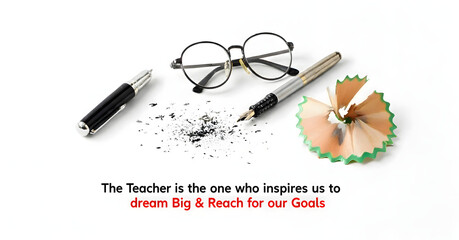 pencil and sharpener