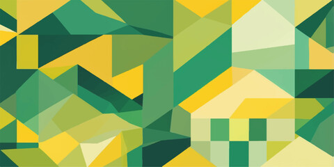 Colorful seamless geometric pattern vector illustration with abstract triangle shapes for a modern art backdrop design