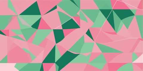 Colorful retro seamless geometric triangle pattern illustration vector backdrop design