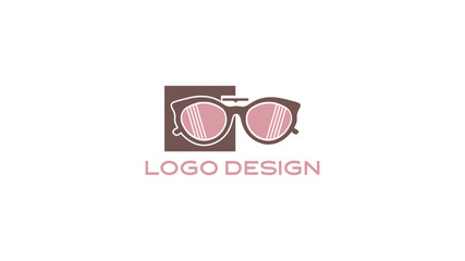 Sunglasses creative logo design for fashion, eyewear, and lifestyle branding
